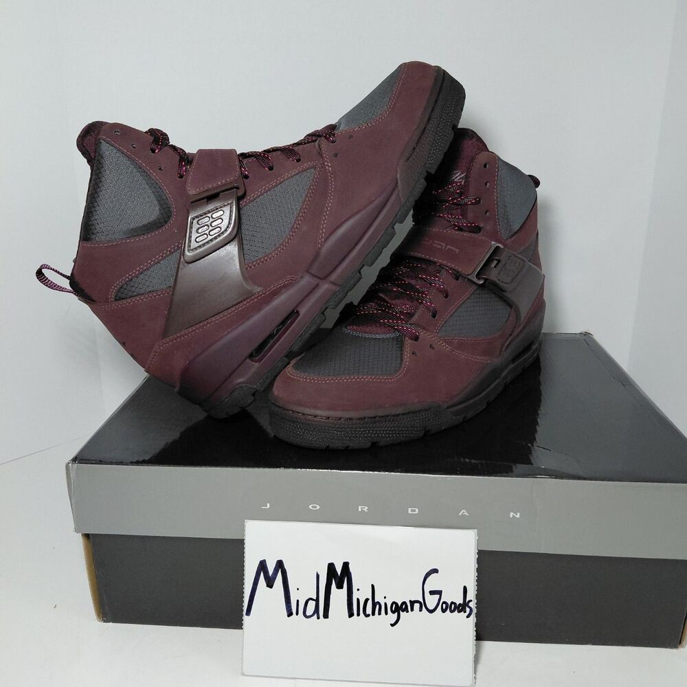 Nike Air Jordan Flight 45 High Trk Deep Burgundy Sneakers Men’s 12 - 467927 601